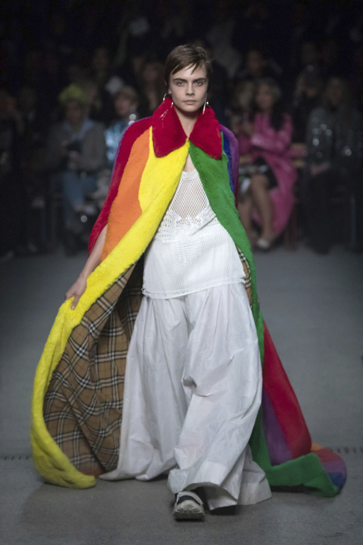 Britain London Fashion Burberry